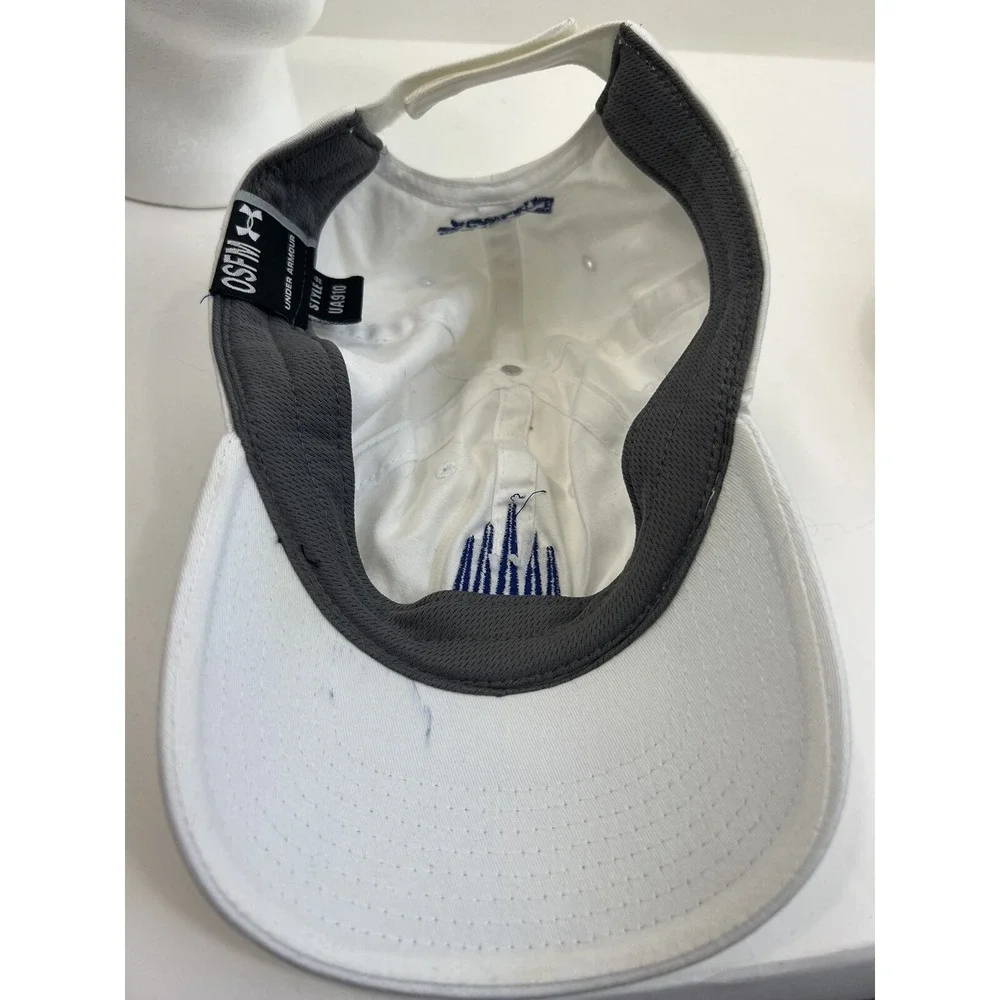 Under Armour Baseball Hat Cap Womens One Size Blue Logo OSFM IMG Academy